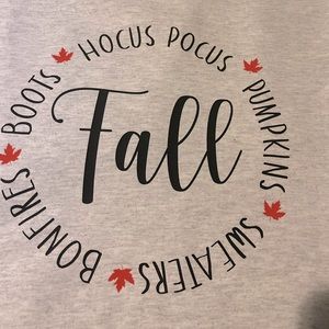 Custom fall T-shirt